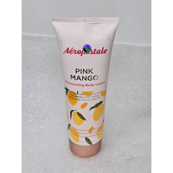 Aeropostale Pink Mango Moisturizing Body Lotion 8 Fl Oz Infused With Coconut Oil - Picture 1 of 2